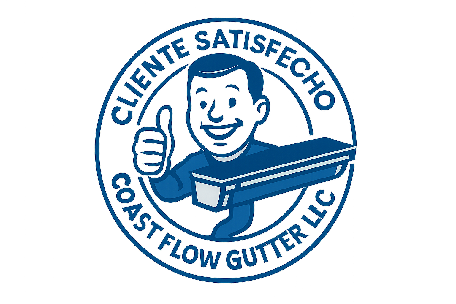 Logo de cliente satisfecho con los gutters de Coast Flow Gutter LLC