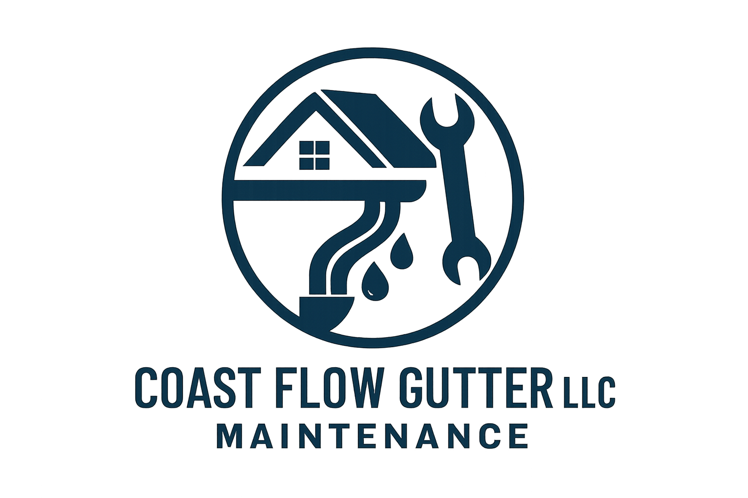 Logo de empresa de mantenimiento que trabaja con Coast Flow Gutter LLC